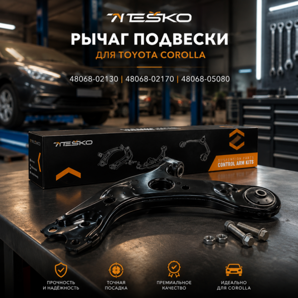 Рычаг подвески Corolla 48068-02130,48068-02170,48068-05080 Рычаг подвески Corolla 48068-02130,48068-02170,48068-05080